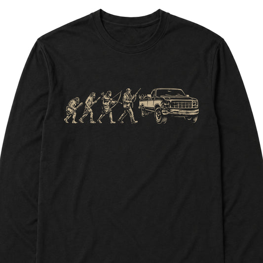 EVOLUTION OF HUNTER LONG SLEEVE TEE