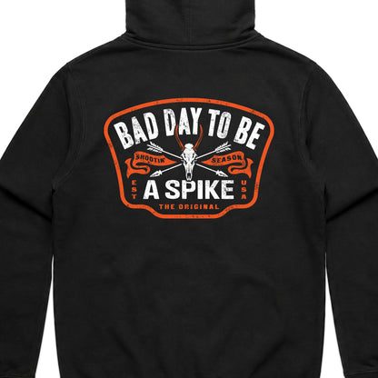 BAD DAY TO BE A SPIKE HOODIE