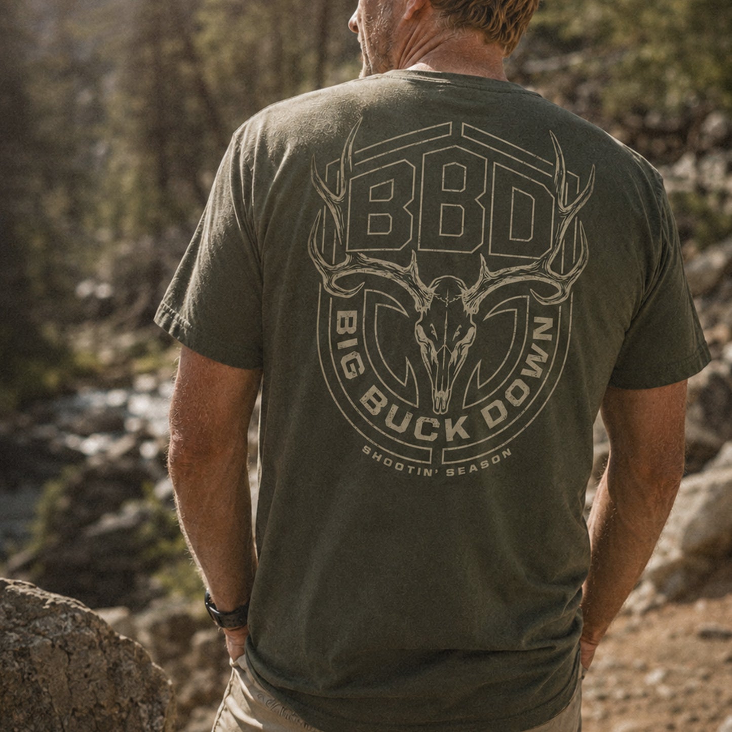 BIG BUCK DOWN TEE