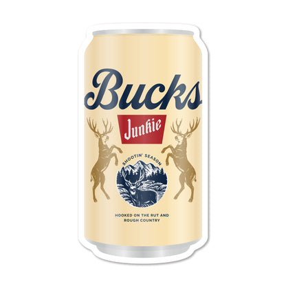 BUCKS JUNKIE STICKER