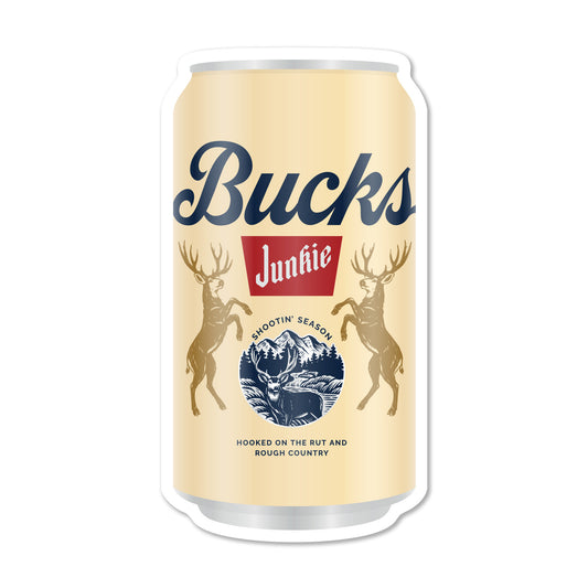 BUCKS JUNKIE STICKER