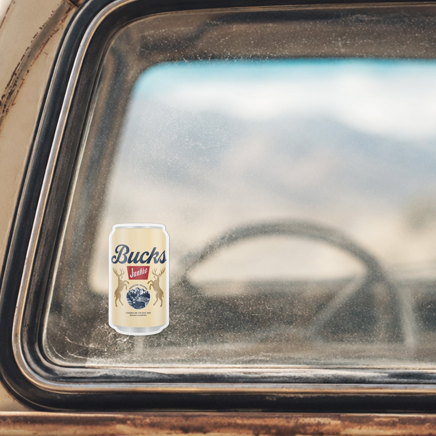 BUCKS JUNKIE STICKER