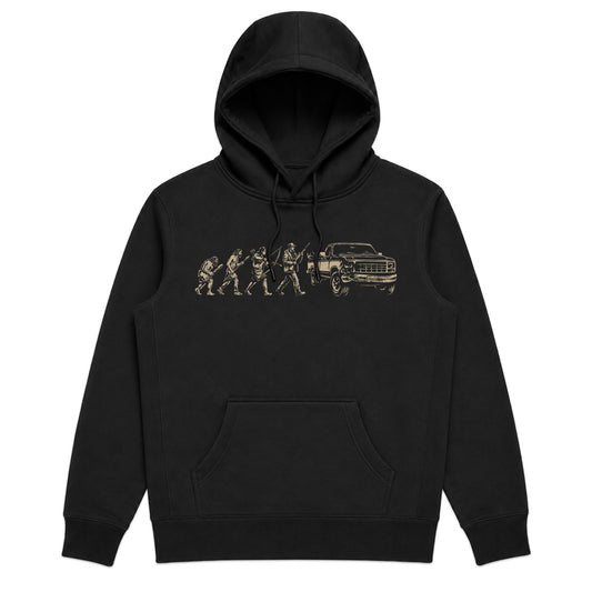 EVOLUTION OF HUNTER HOODIE
