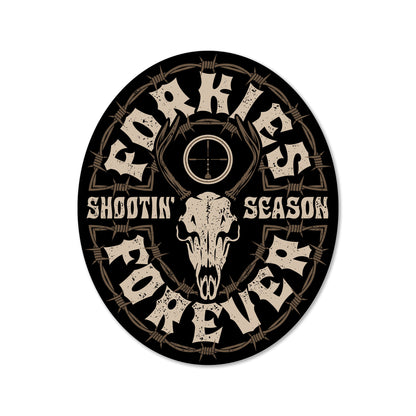 FORKIES FOREVER STICKER