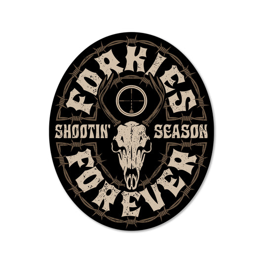 FORKIES FOREVER STICKER
