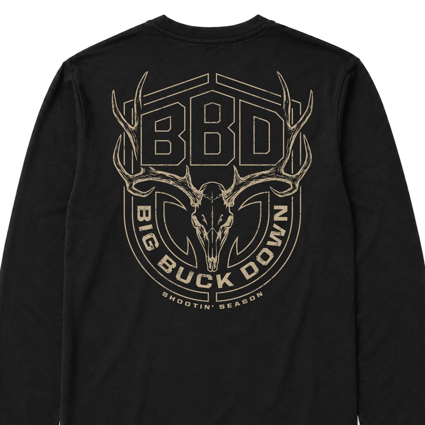 BIG BUCK DOWN LONG SLEEVE TEE