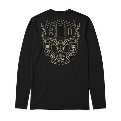 BIG BUCK DOWN LONG SLEEVE TEE
