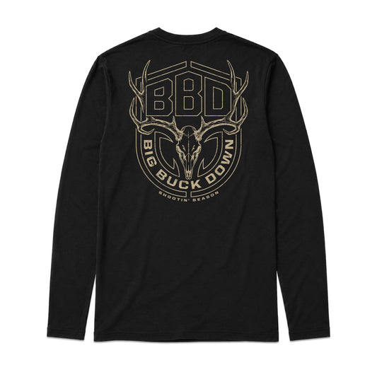 BIG BUCK DOWN LONG SLEEVE TEE